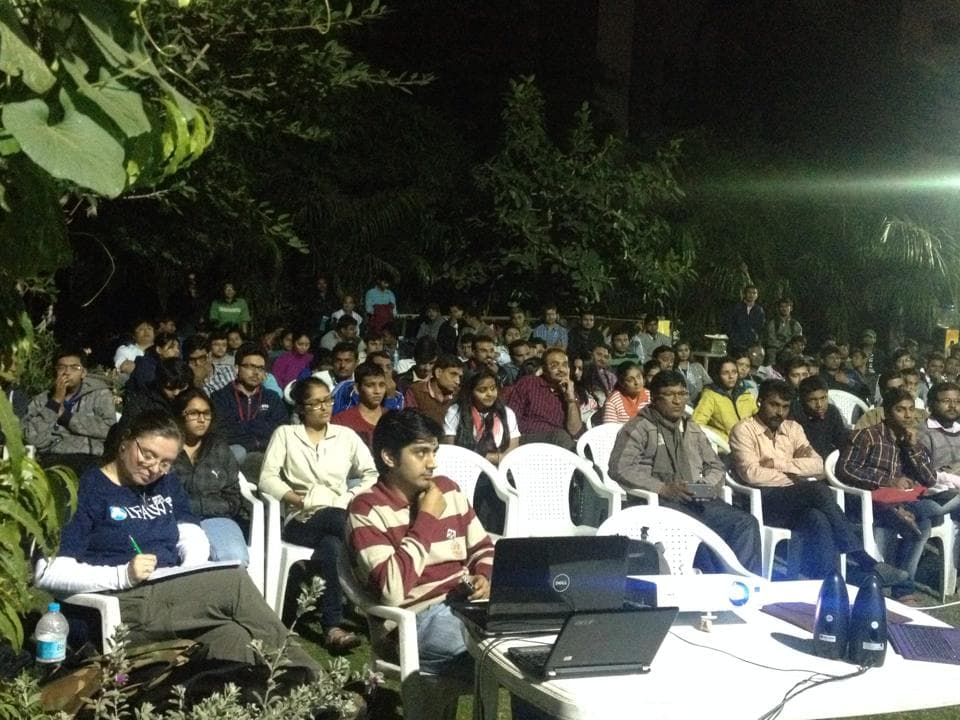 WIT lectures to volunteers